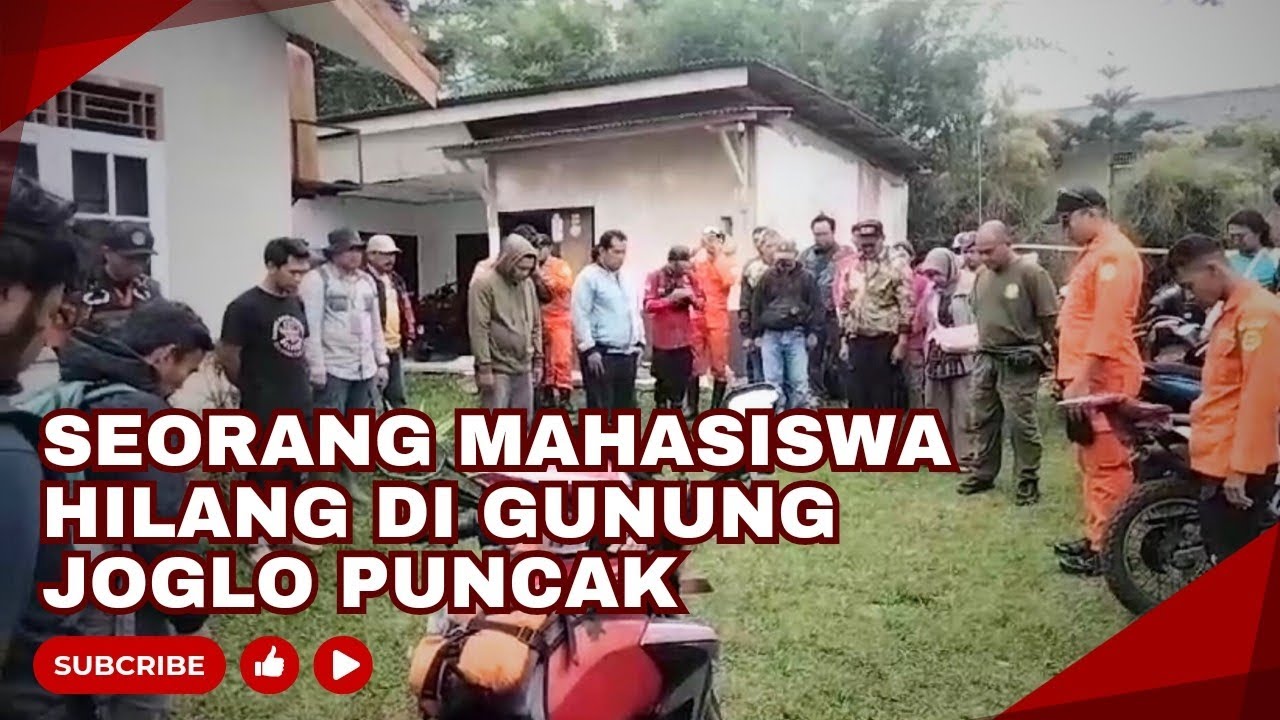 Seorang Mahasiswa Diduga Hilang di Gunung Joglo Puncak