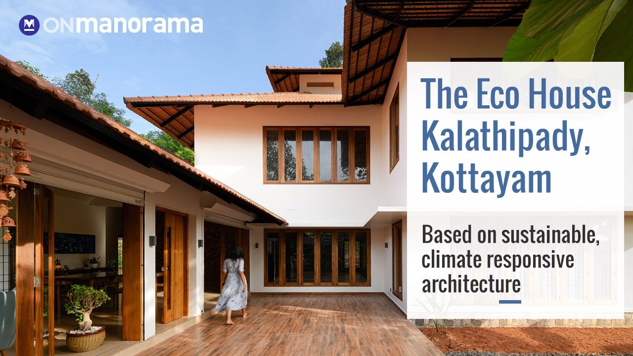 This 'Eco House' features sustainable, climate responsive architecture