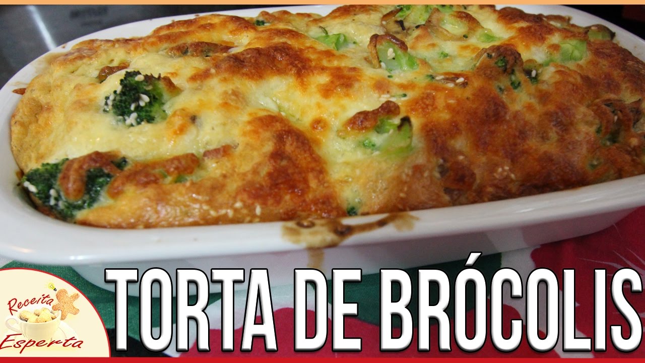 TORTA DE BRÓCOLIS LOW CARB