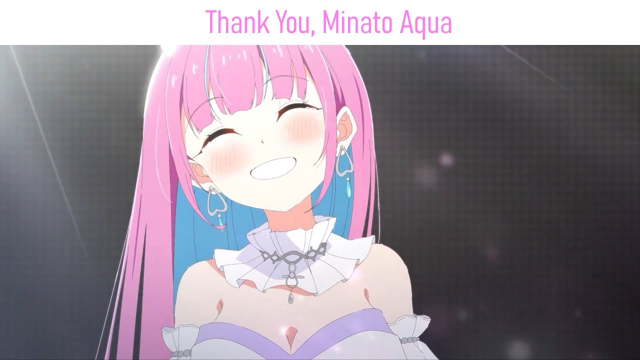 A Farewell Tribute to Minato Aqua of Hololive Generation II