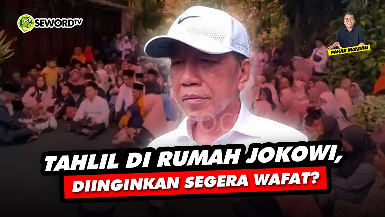 Alifurrahman: TAHLIL DI RUMAH JOKOWI, DIINGINKAN SEGERA WAFAT?