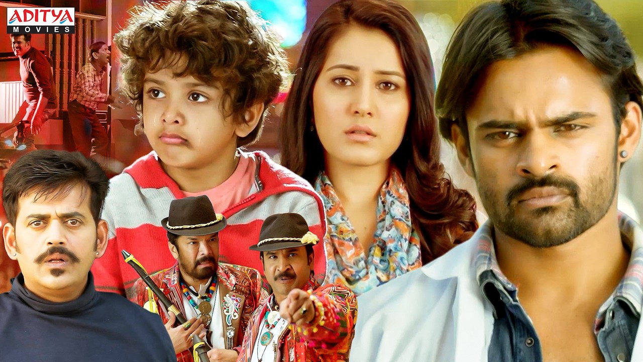 Supreme Khiladi Movie Scenes | Sai Dharam Tej, Raashi Khanna | Hindi Dubbed Movies | Aditya Movies