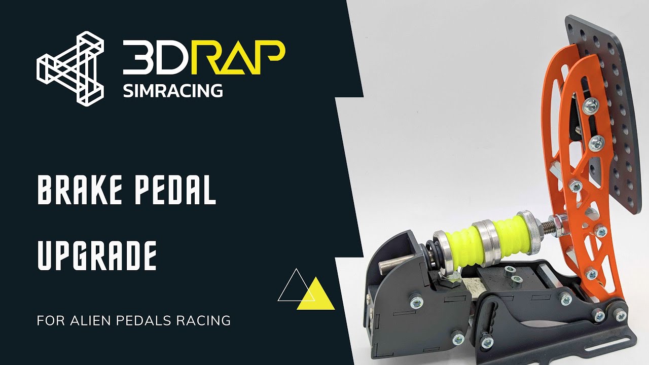 3DRAP BRAKE PEDAL UPGRADE FOR ALIEN PEDALS RACING