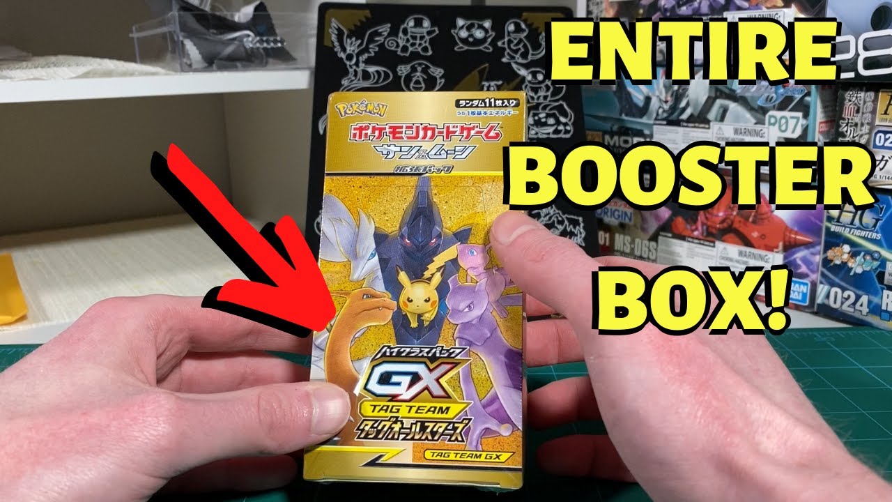 Opening An Entire Pokemon Tag Team All Star Japanese Booster Box