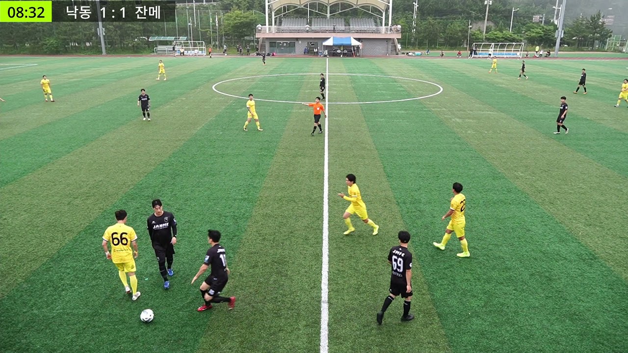 2021 K6 부산광역시 리그. 잔메 VS 낙동 - 후반전 : 영도마린극장