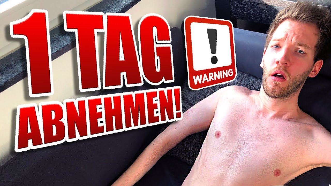 1 TAG ABNEHMEN! Wer schafft MEHR?