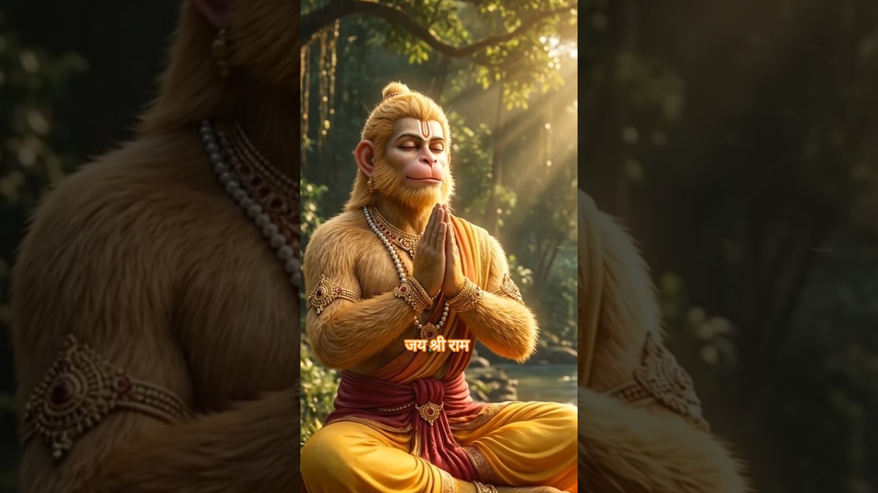 Shri Ram Jai Ram Jai Jai Ram  || Sita Ram Chanting || Hanuman || Bhajn Status #shorts #ram #hanuman