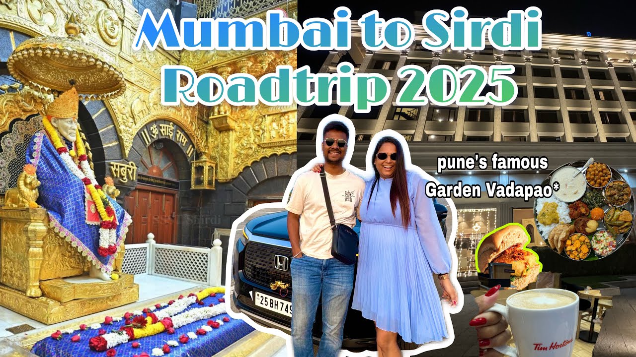 Mumbai to Shirdi Road Trip | Sai Baba Temple Darshan & Prasad | Stay at Sun & Sand Hotel 