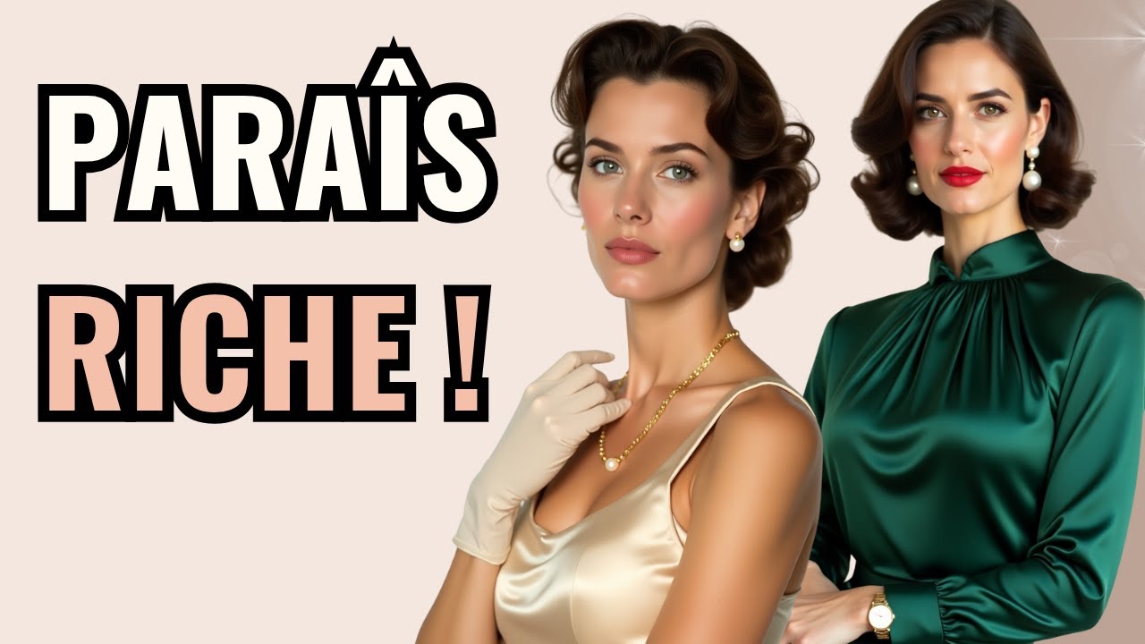 8 Combinaisons de Couleurs Qui Vous Font Paraître RICHE Instantanément !