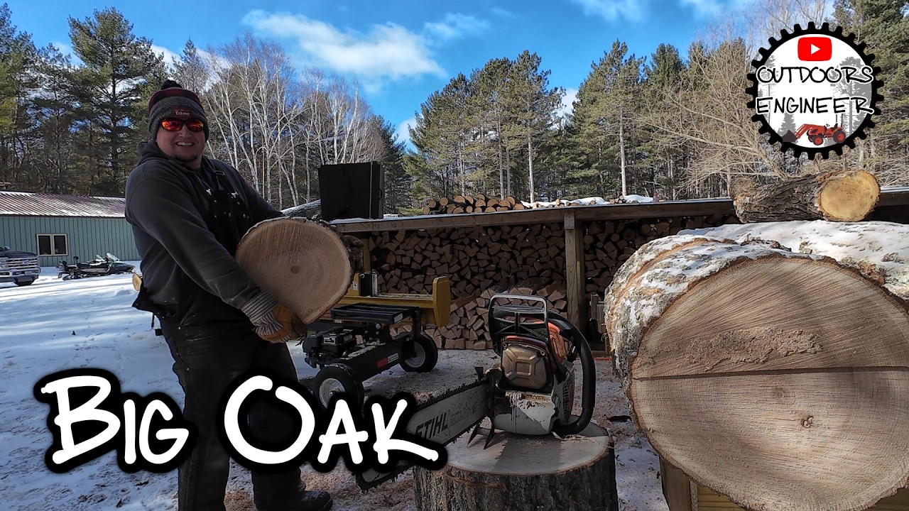 A New Way to Track Firewood Totes | 3 Facecords of Oak in a Day!
