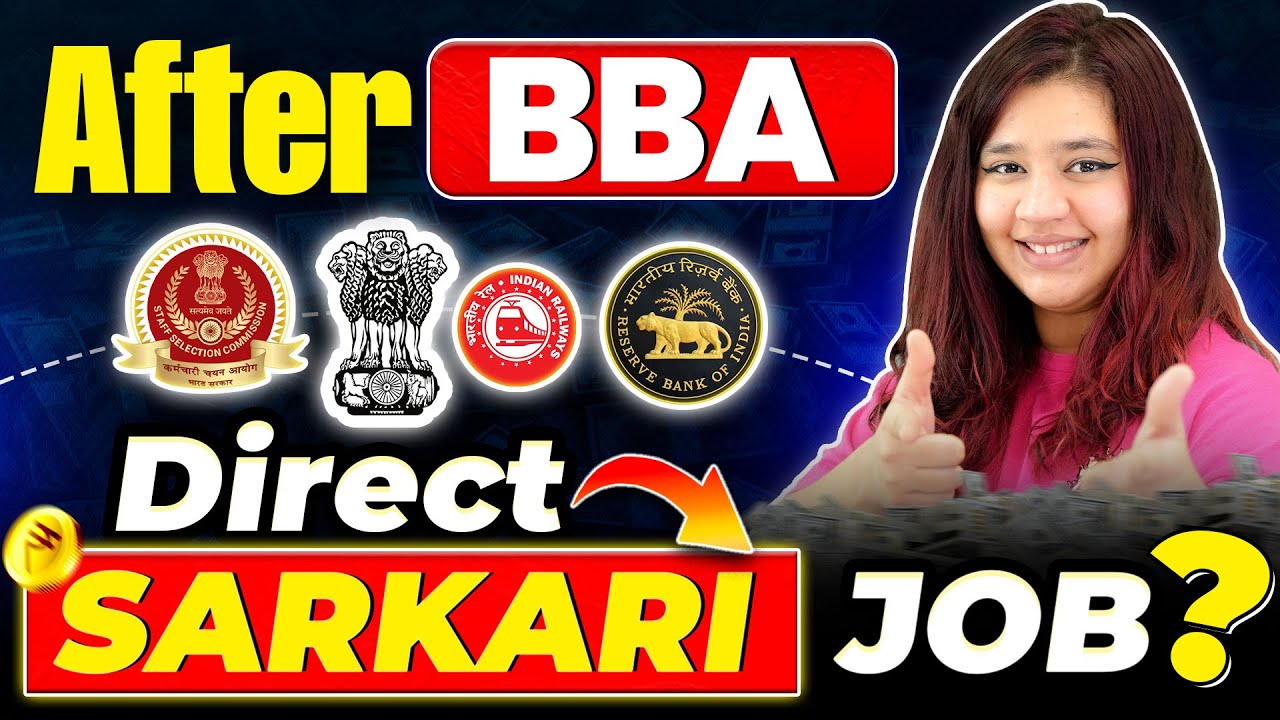💥Sarkari Naukri After BBA🤩5 Best Govt. Jobs After BBA! 💥#BBA #BBAJobs #BBACourse