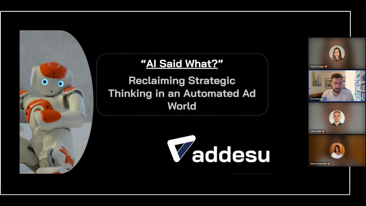 AI Said What? Reclaiming Strategic Thinking in an Automated Ad World