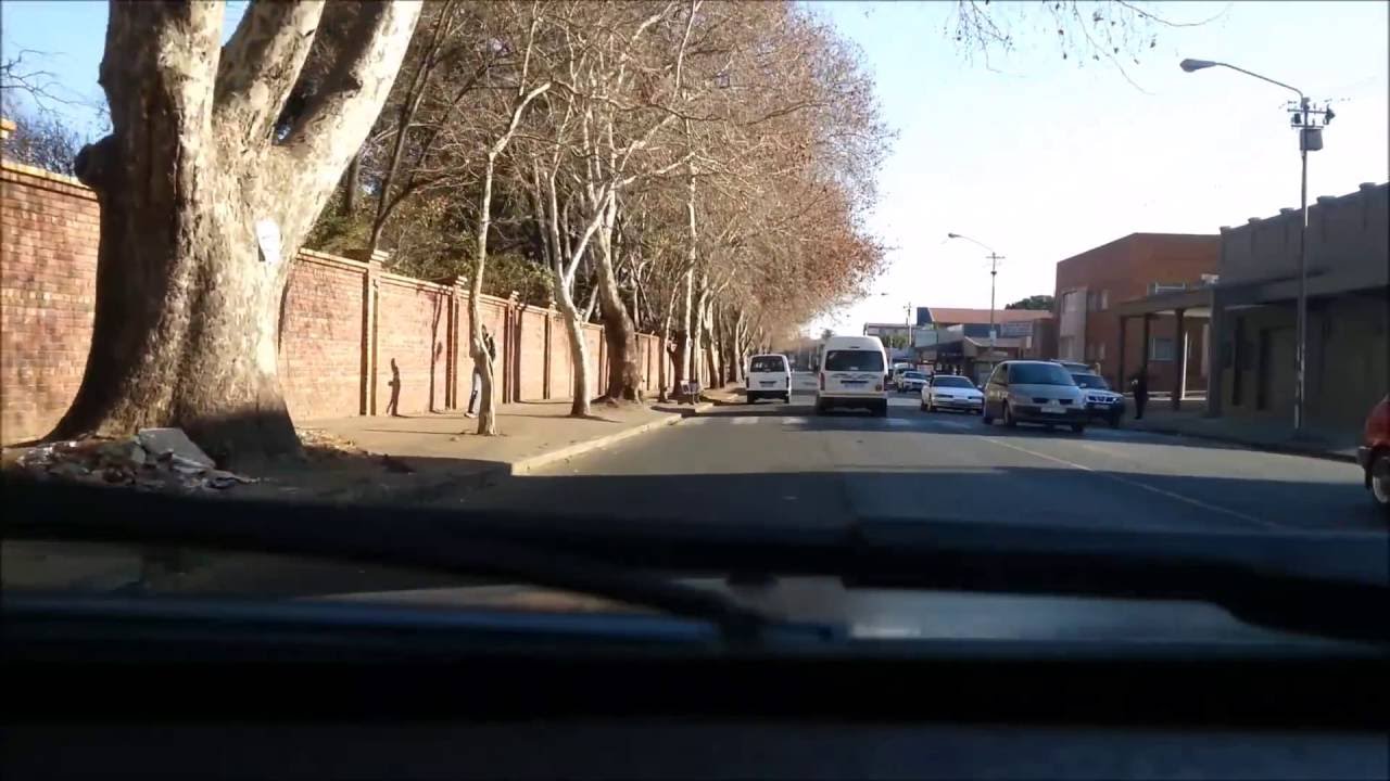 Driving Through Primrose - Johannesburg South Africa