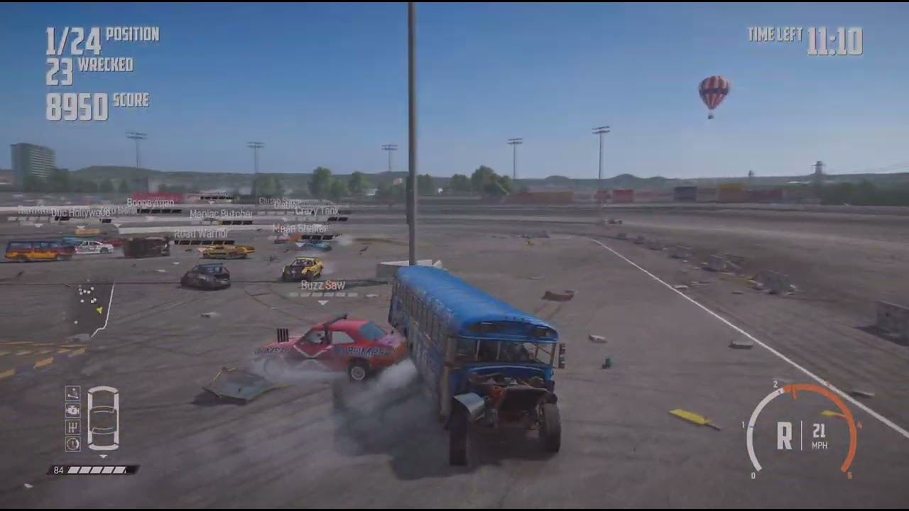 So many wrecks and destruction on Wreckfest