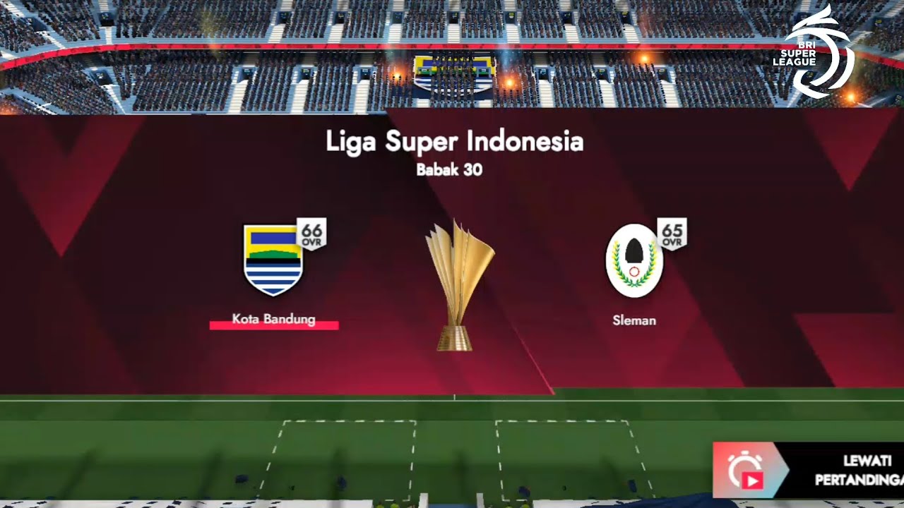 Persib Bandung vs Pss Sleman Pekan 30 | Football league 