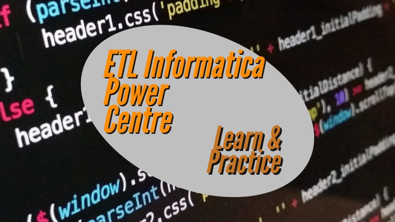 ETL Informatica Training session Class 24