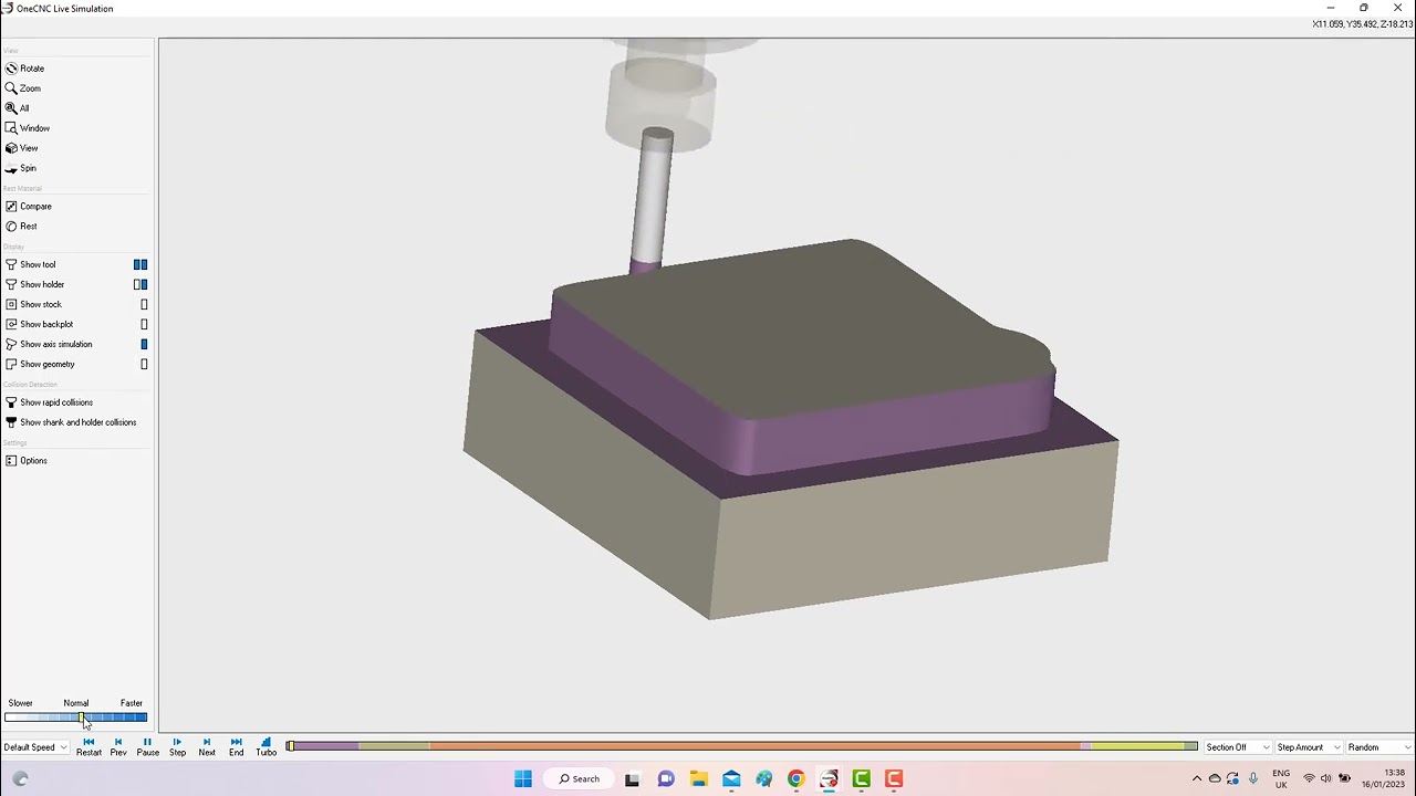 OneCNCXR9 - New Flow Machining and Planar Advanced Machining