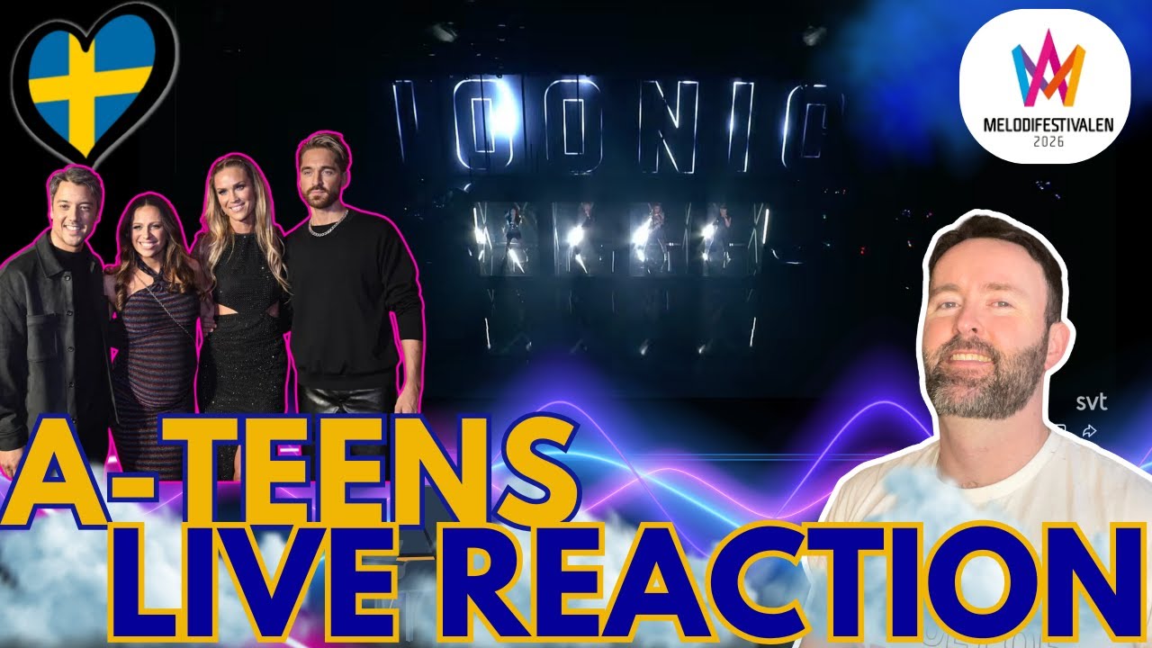 🇸🇪 A-Teens "Iconic" Live Performance REACTION | Melfest SF 1 | Sweden 🇸🇪 | Eurovision 2026