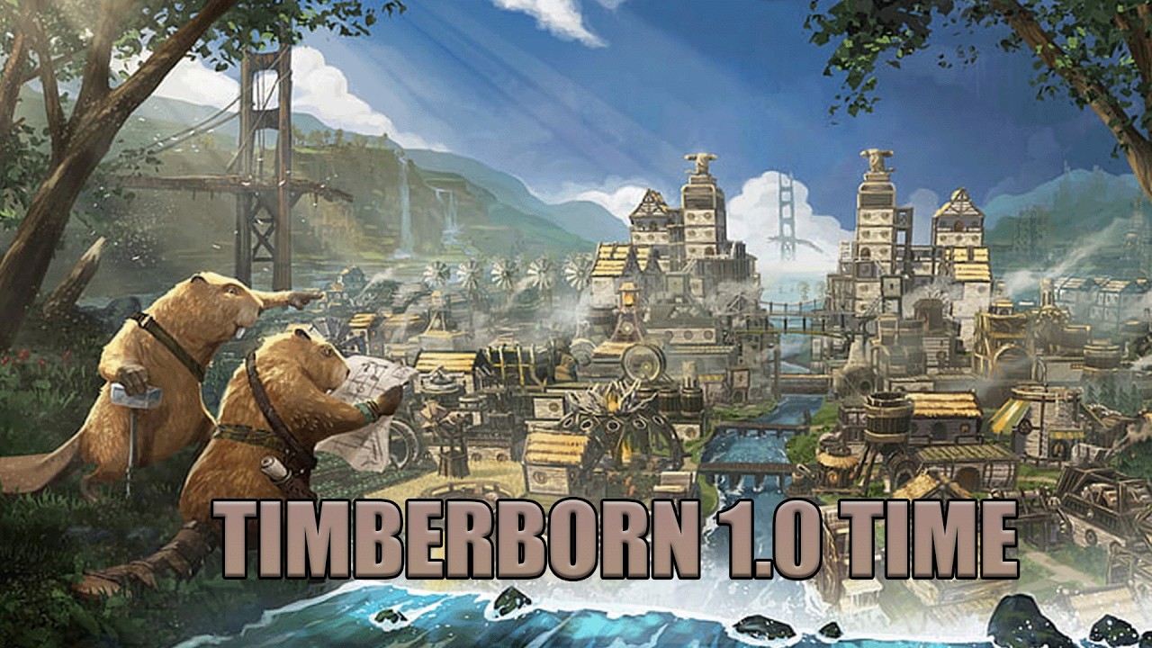 Timberborn 1.0, toxic commando after! - Livestream