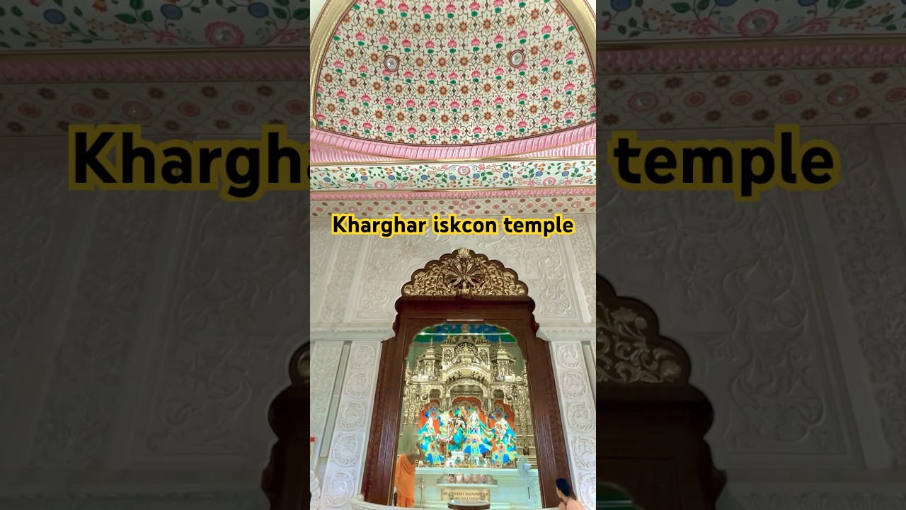 Kharghar iskcon temple | navi Mumbai  #iscontemple