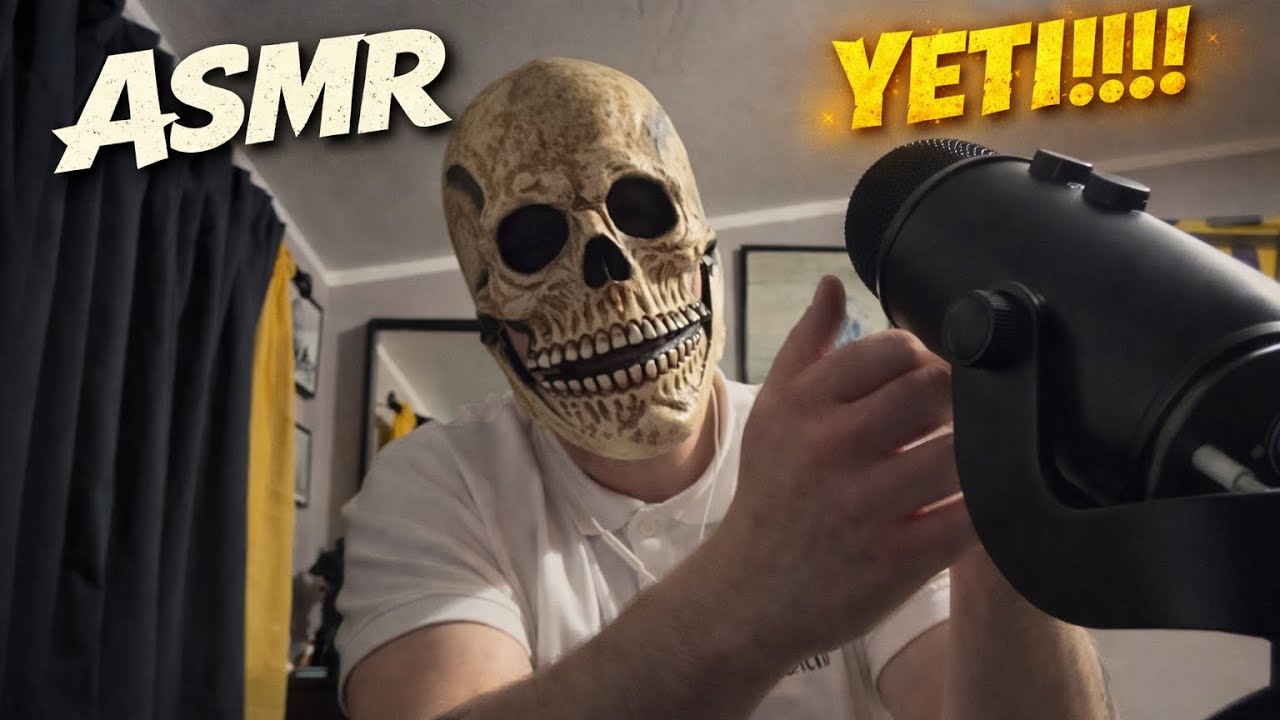 💀ASMR, Blue Yeti, Brushing, Gripping and more (No talking)
