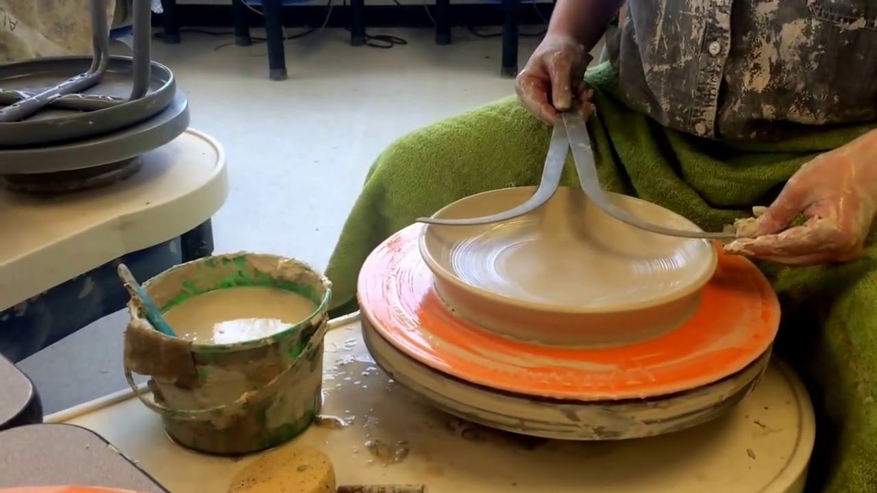 Throwing a plate