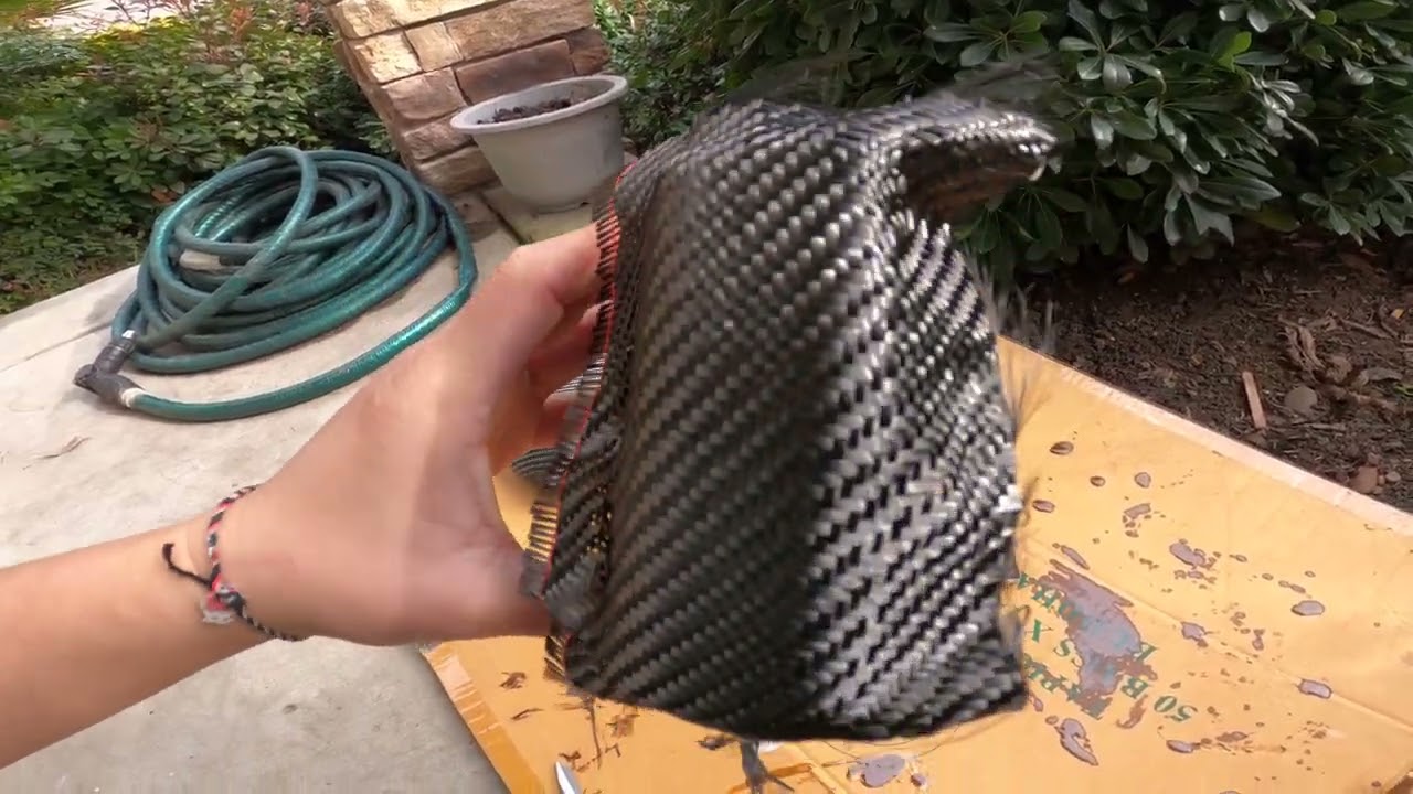 Carbon Fiber weave cloth wrap