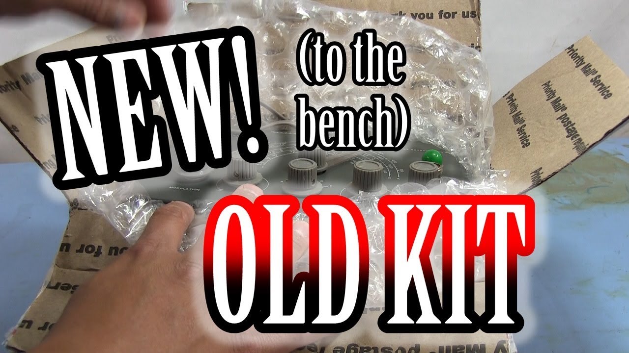 TWB #74 | Распаковка и быстрый обзор Heathkit SG-8