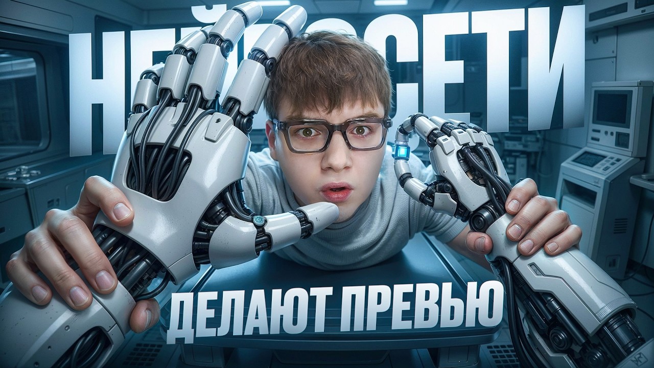 НЕЙРОСЕТЬ ДЕЛАЕТ ПРЕВЬЮ. я такого не ожидал...