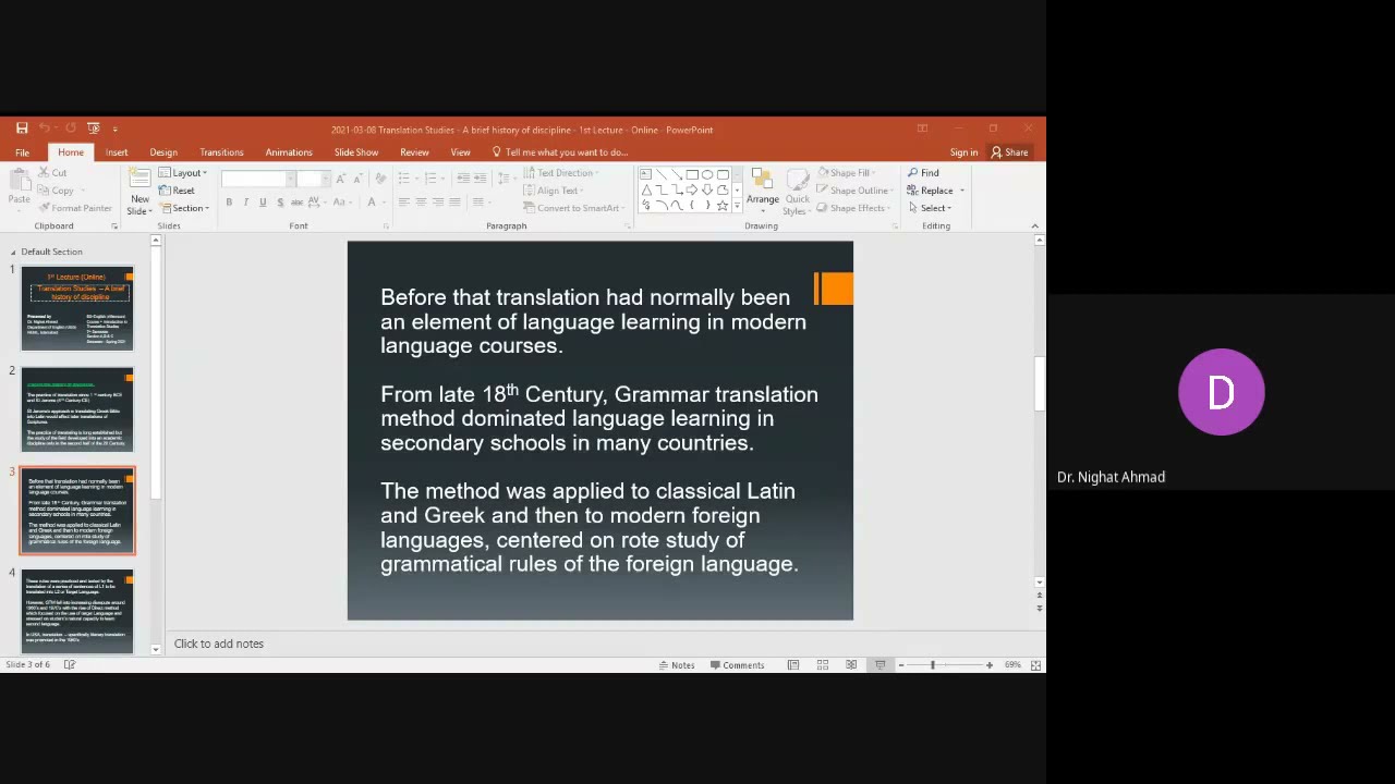 01 Translation Studies - A Brief History