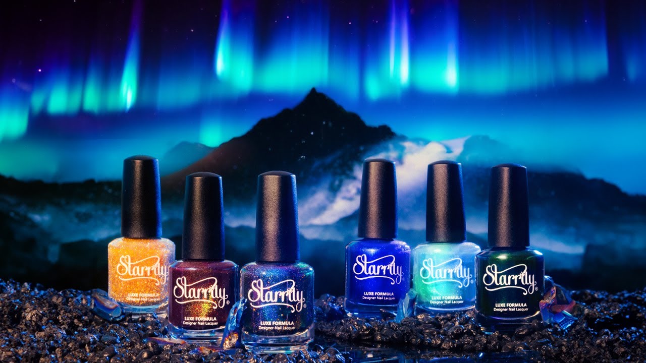 Northern Lights / Aurora Inspired Nail Polishes by Starrily