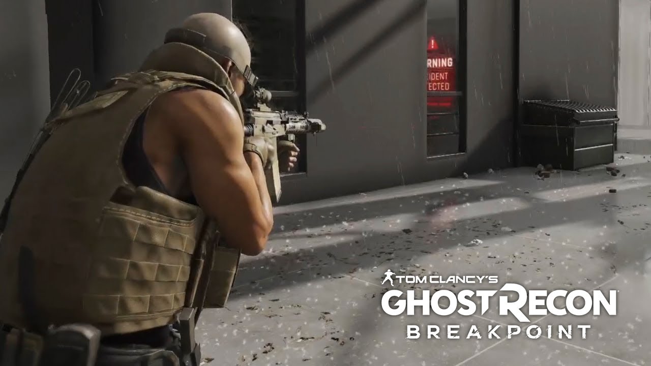 Middle East Mercenary: Stealing truck with enemy weapons  - Ghost Recon Breakpoint - No HUD