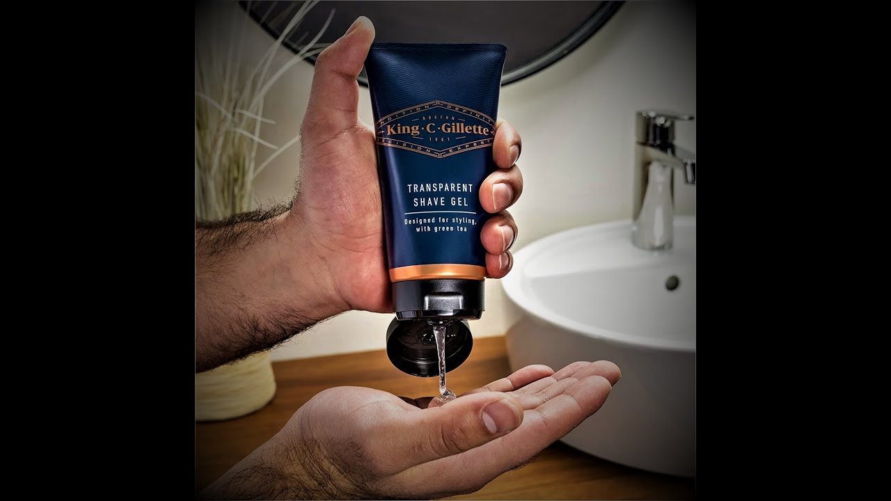 King C.Gillette Gel Da Barba Trasparente+R89
