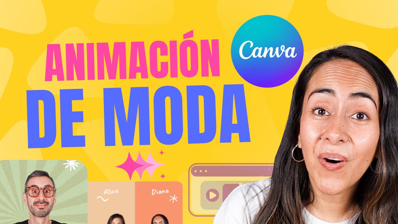 Cómo Crear una Animación de Moda en Canva [MUY FÁCIL!]