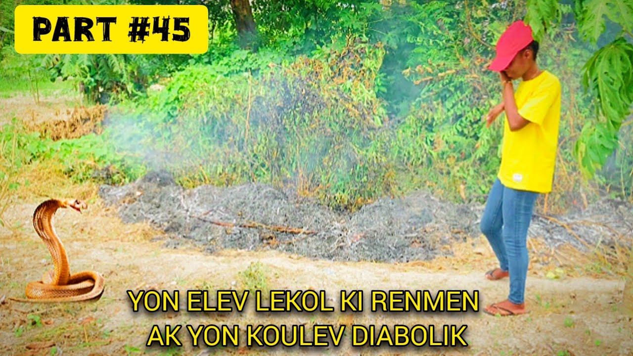 yon elev lekol ki renmen ak yon koulev diabolik part #45 /anmweey feray pral lage jenny nan dife 🔥🔥🙆