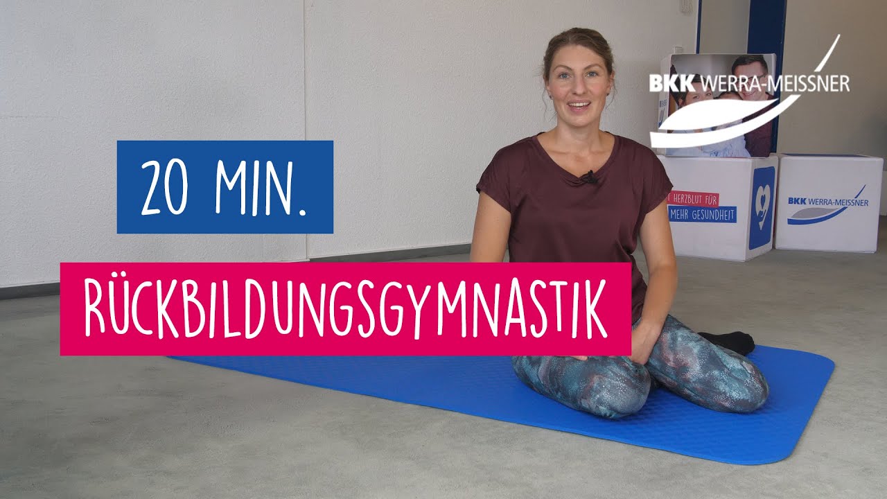 20 Min. Rückbildungsgymnastik mit Hebamme Marie Kurig | BKK Werra-Meissner