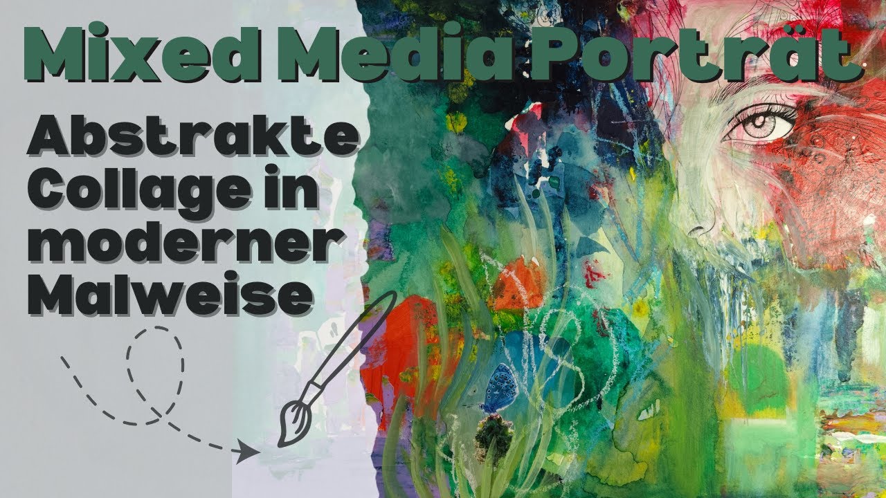 Porträt in der Abstraktion | Moderne Malweise