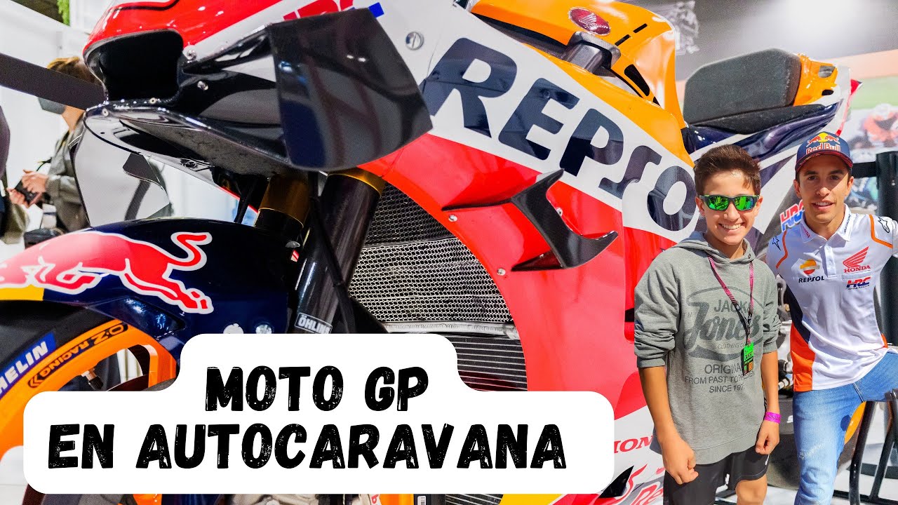 🏍️ FIESTA EN EL PADDOCK MotoGP Motorland ¡ Finde de Chicos !  en Autocaravana