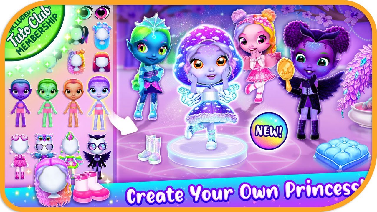 A Magical Day Inside the Enchanted Castle 👑✨ Princesses -17-| Fun mobile game | Tuto TOONS  | HayDay