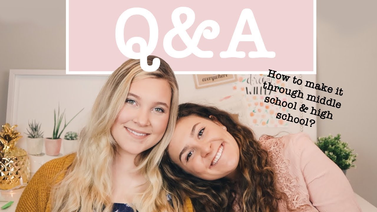 Q&A: How can the Christian girl survive MIDDLE SCHOOL & HIGH SCHOOL?