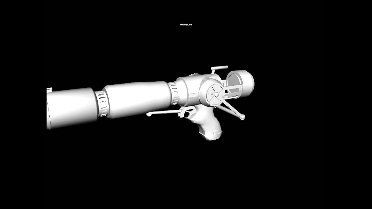 Caster Gun (no texture)