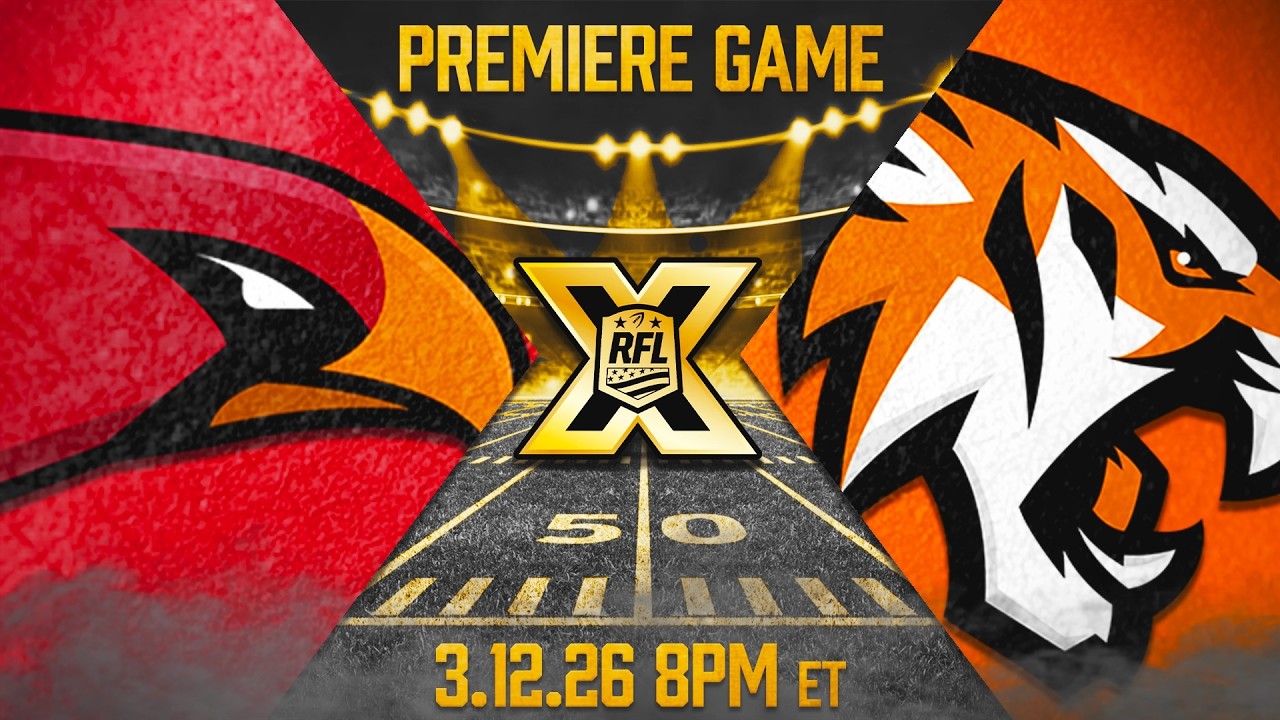 RFL Season X: Thunderbirds vs Tigers Week 5 | Madden 26 Teambuilder Franchise!