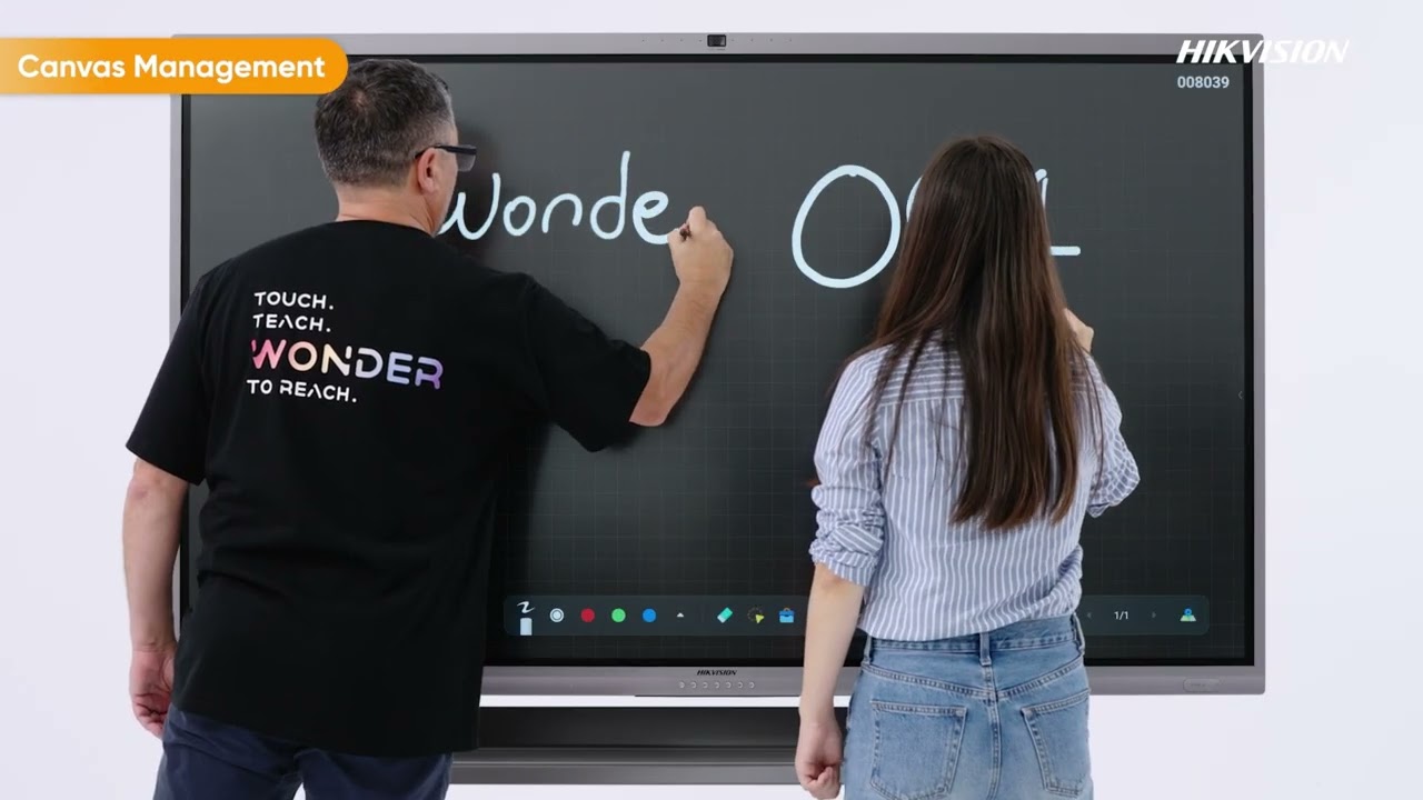Màn hình tương tác #wonderhub - Whiteboard giúp việc học & dạy trở nên dễ dàng & hiệu quả