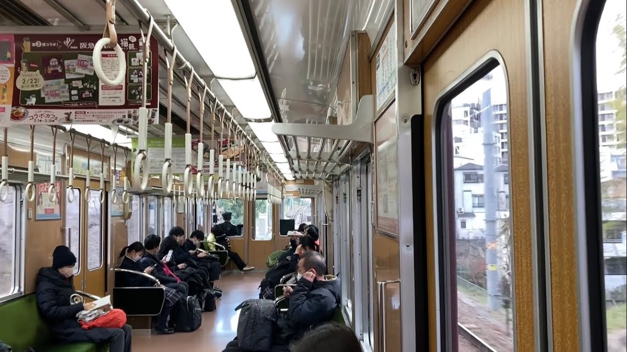 【東洋SiC】阪急8300系8330F(VVVF試験車)走行音 / Hankyu-8300 sound