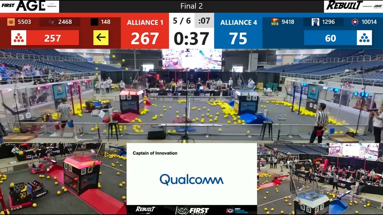 Belton 2026 Final 2: Appreciate 2468 vs. Full Metal Jackets 1296