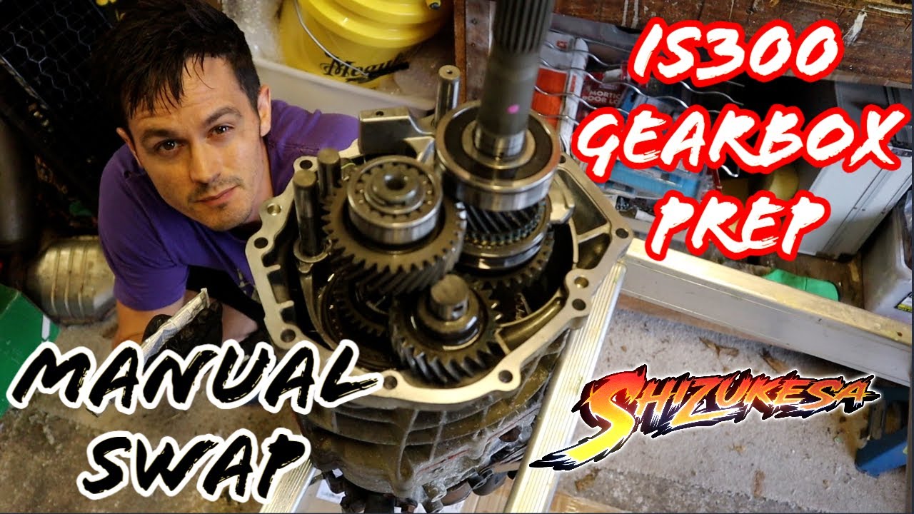 IS300 Manual Swap - Gearbox Preparation