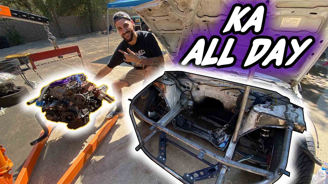 EMERGENCY KA24DE SWAP! - No more SR20DET...
