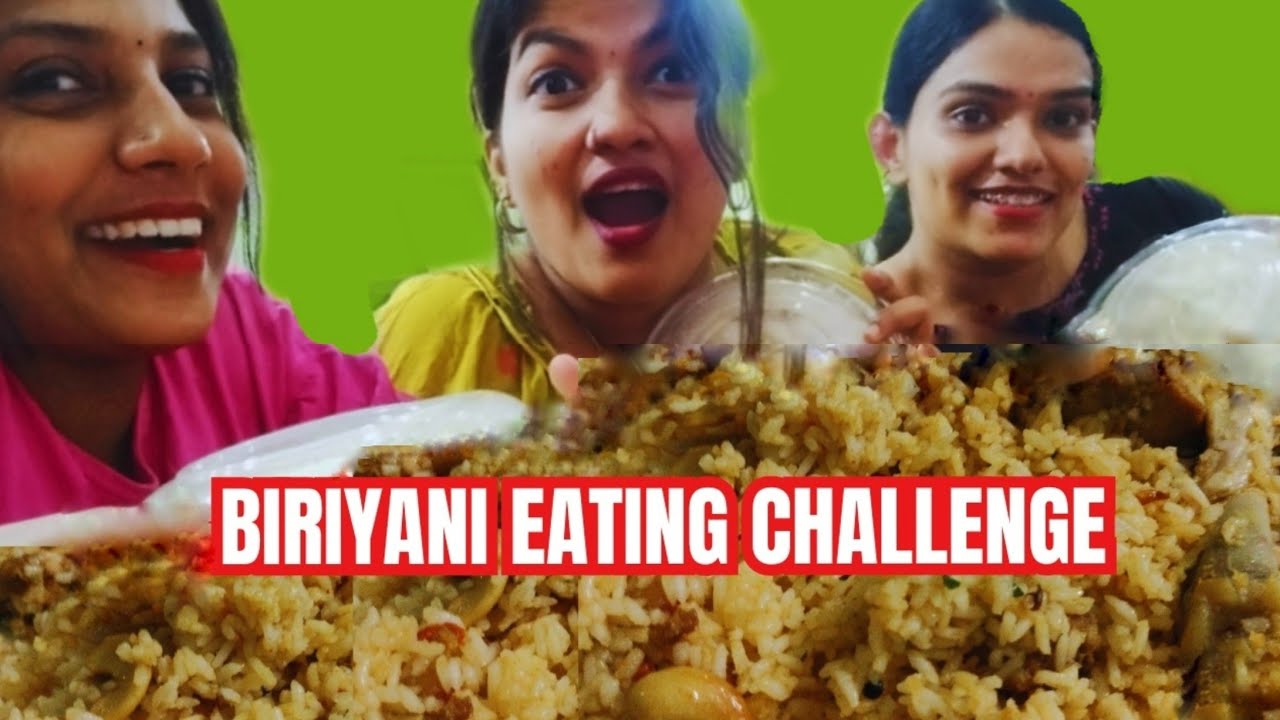 BIRIYANI EATING CHALLENGE 😜തിന്നു തിന്നു ഒരു വഴിയായി Guys🤣 