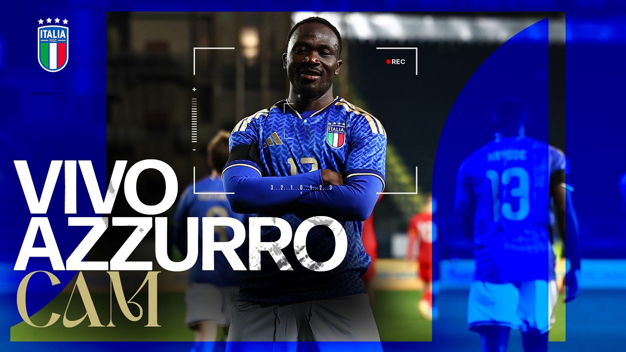 Italia-Macedonia del Nord 4-0: il match visto dalla Vivo Azzurro Cam | Under 21