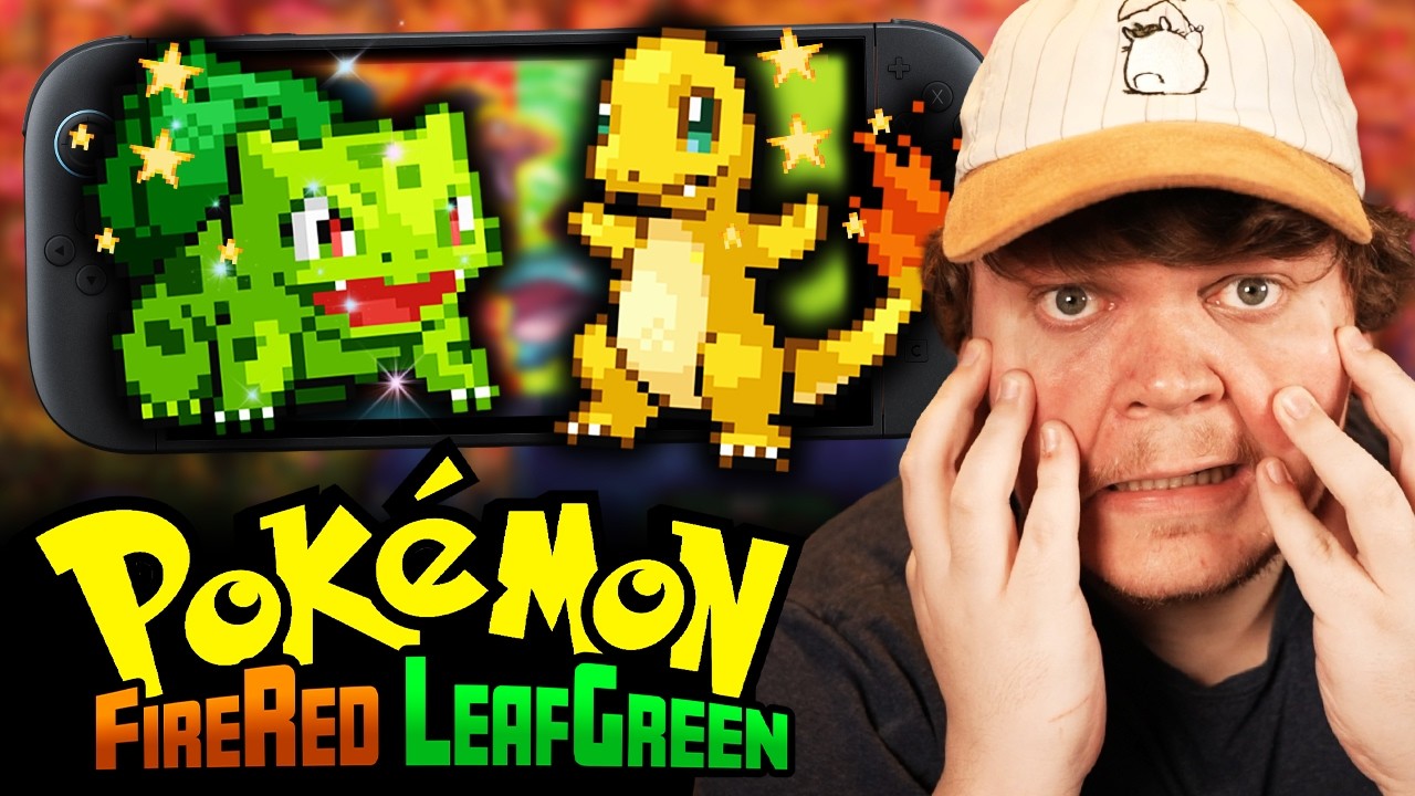 STREAM DOESN'T END UNTIL I GET A SHINY STARTER IN FIRE RED & LEAF GREEN